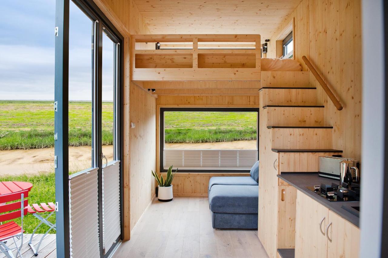 Tiny House Nature 16 Zur Meerseite - Green Tiny Village Harlesiel Carolinensiel Exterior foto